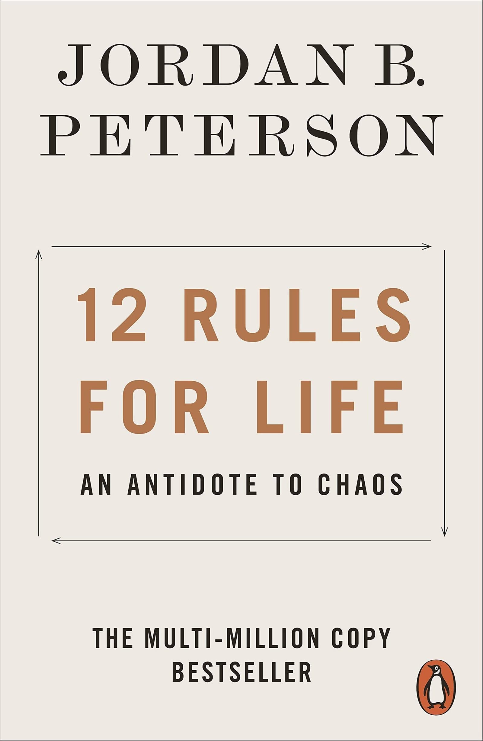 12 Rules for Life Book by Jordan B. Peterson